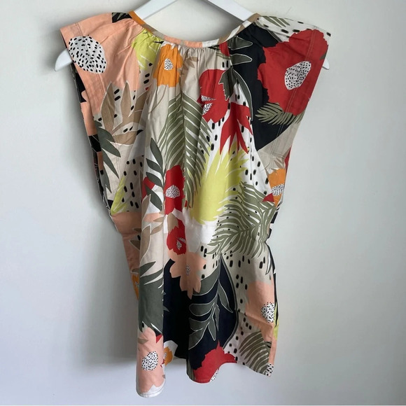 Loft Paradise Flutter Sleeve Top size XS NWT - Picture 7 of 8